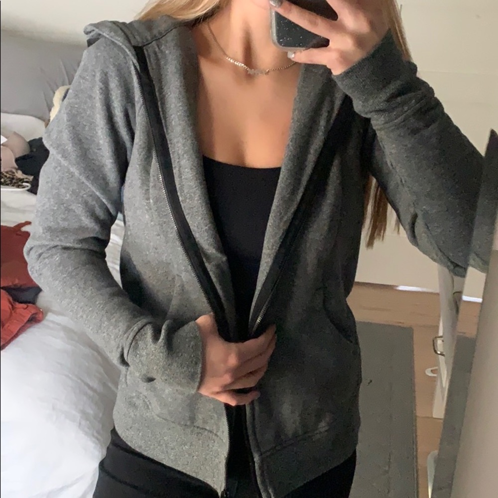 Lululemon zip up hooded jacket